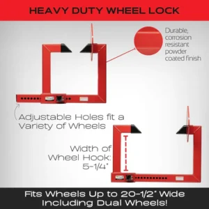 Heavy Duty Wheel Lock - Image 5