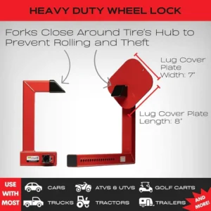 Heavy Duty Wheel Lock - Image 3