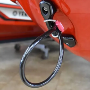 RIVA Racing Bow Clip Tow Loop, Black - Image 3