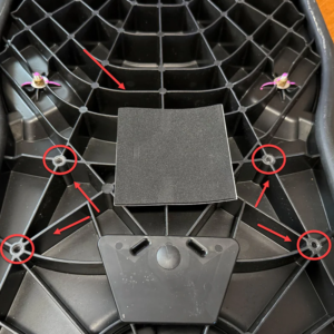 2nd Battery Bracket for Seadoo ST3 Hull - Image 3