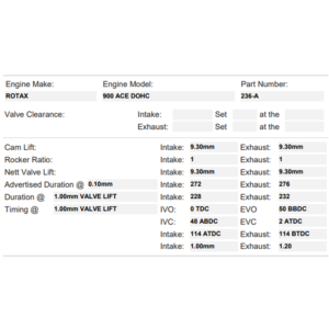 Kelford Cams 272/276 | Stage 1 900 ACE Sea-Doo Spark Jetski - Image 2