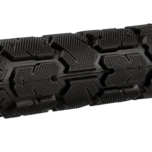 ODI Rogue Lock-On Grips, 130mm, No Flange, Black w/Silver Clamps - Image 2