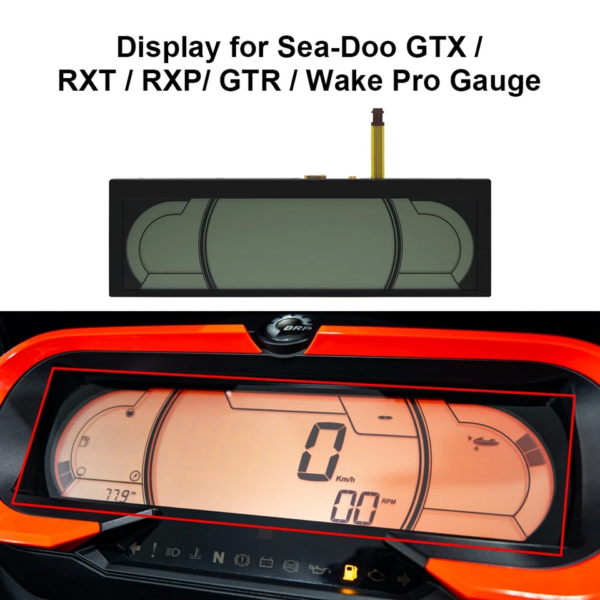 Display for Sea-Doo GTX RXT RXP GTR Wake Pro Gauge 278003432