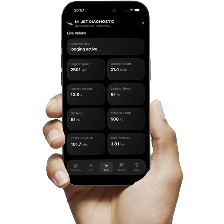 M-JET DIAGNOSTIC