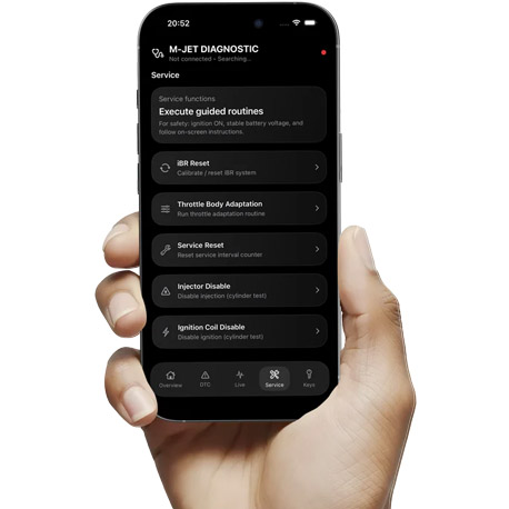 M-JET DIAGNOSTIC