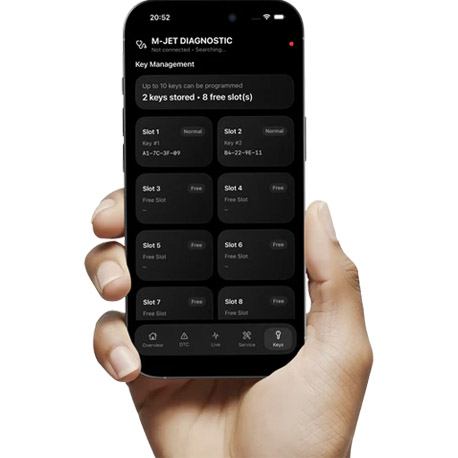 M-JET DIAGNOSTIC