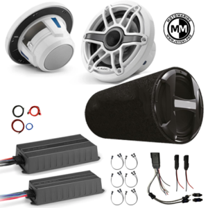 JL Audio M6-770 with subwoofer Seadoo kit