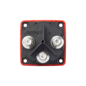 Blue Sea Systems m-Series Mini Selector Battery Switch - Red 6007